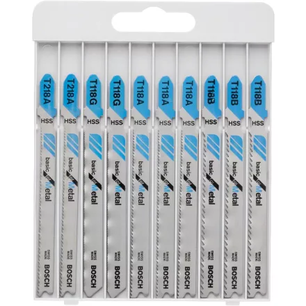 BOSCH 2607010631 X-PRO 10 részes Basic for Metal szúrófűrészlap-készlet