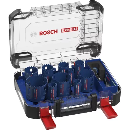 BOSCH 2608901909 EXPERT Multi Material Power Change Plus körkivágó készlet, 14 részes