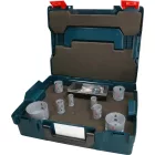 BOSCH 2608594432 PRO Multi Material PC Plus körkivágó készlet, 11 részes