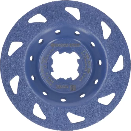 BOSCH 2608901689 EXPERT Multi Material keményfém fazékkorong, finom, ferde, X-LOCK, 115 mm, 22,23 mm