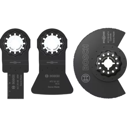 Bosch 2607017773 Multiszerszám csempézőkészlet, 3részes, Starlock