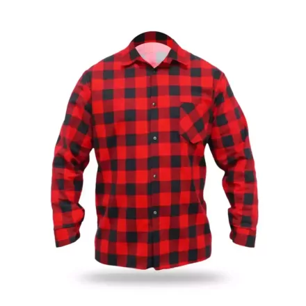 Dedra BH51F1-XXXL Munkavédelmi Flanel ing PIROS XXXL