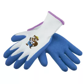   Dedra BH1007R05 Munkavédelmi kesztyű GYERMEK latex mártott 5/XXS