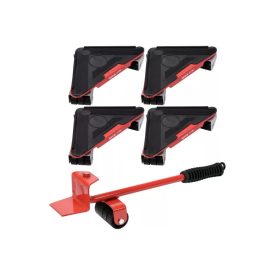   YATO Bútorszállító készlet (négy görgős alátét+emelőkar) max. 300kg (YT-37490)