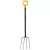 Fiskars  Solid Komposztvilla D-nyéllel (1070674)