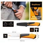 Fiskars  Staysharp Univerzális Kés tokba épített élezővel (1023618)
