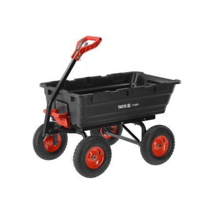 YATO Kerti kocsi műanyag, 1160x810x1030mm, max. 550kg (YT-86961)