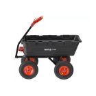 YATO Kerti kocsi műanyag, 1160x810x1030mm, max. 550kg (YT-86961)