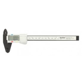   Hedue  Digitális tolómérő szénszálas műanyagból, 150mm A422