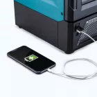 Makita  MW001GZ Akkus mikrohullámú sütő 350/500W 8liter 2x40V akku és töltő nélkül