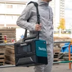 Makita  MW001GZ Akkus mikrohullámú sütő 350/500W 8liter 2x40V akku és töltő nélkül