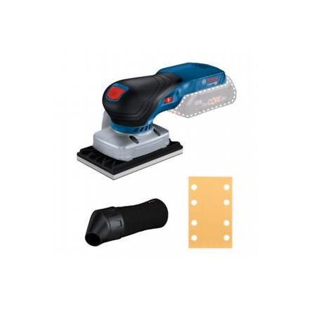 Bosch 06019L0100 GSS18V-13 Akkus rezgőcsiszoló 18V akku és töltő nélkül porzsákkal
