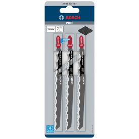  Bosch 2608635187 PRO Szúrófűrészlap T 313 AW  Special for Soft Material 3db (hullámos)