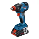 Bosch  GDX18V-200  Akkus ütvecsavarozó 1/2” - 1/4” 18V 4,0Ah, L-CASE 06019J2206
