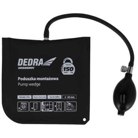 Dedra DED06M01 Szerelőpárna 16,5x16,5cm, terhelhetőség max. 150kg