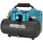 Dedra SAS+ALL DED7077V Akkus légkompresszor 6L,  2x18V akku és töltő nélkül