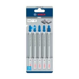   Bosch 2608636707 PRO Szúrófűrészlap T321BF Fémcsövek és profilok vágásához 5db