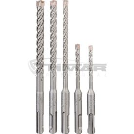   Bosch 2608833910 PRO SDS plus -5X fúrószár készlet 5/6/6/8/10 mm