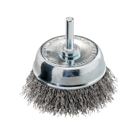 METABO  626790000 Fazékkefe  50x 0,3 /6 mm, Acél, hullámos