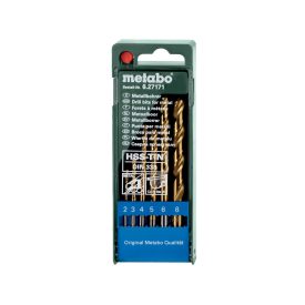 Metabo  627171000 HSS-TiN- fúró Kazetta 6-részes