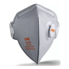   Munkavédelmi  Pormaszk UVEX Silv-Air C aktívszenes, szelepes, összehajtható FFP2  8733220