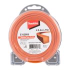 Makita  E-02808 Damil szögletes 2,4mm 15m