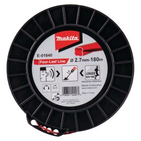 Makita  E-01840 Damil 2.7mm (180m), piros, négylevelű