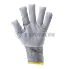 Munkavédelmi  Kesztyű Eurocut Strong 100 szürke kötött, marhahasíték tenyér 1CHSL00010  10/XL