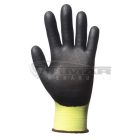 Munkavédelmi  Kesztyű Eurocut3 N318HVC sárga-fekete nitril mártott, vágásbiztos, olajálló 1CRBF11  11/XXL