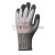 Munkavédelmi  Kesztyű Eurocut5 L580 szürke-fekete latex mártott, vágásbiztos 1CRHB11  11/XXL