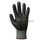 Munkavédelmi  Kesztyű Eurocut5 N560 Szürke nitril mártott, vágásbiztos, olajálló 1CRLG06  6/XS