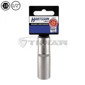   Dedra 17B318Z Dugókulcs hosszított 1/2" 18mm 6 szögű  PVC