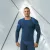Munkavédelmi  Hosszú ujjú TOP E-UW IRONMAN-T M/L-es kék aláöltözet
