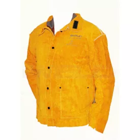   Iweld  Munkavédelmi hegesztő kabát 2XL-es, KEVLAR sárga 50JCTK