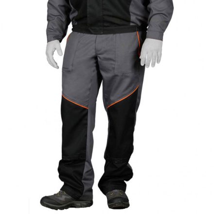 Iweld  Munkavédelmi  Deréknadrág WELDINGPRO 2XL-es, szürke 50WLDNGPRTRSRS