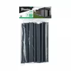 TT BRADAS Rögzítő kapocs kerítéstakaró szalaghoz, 19cm SZÜRKE 20db/csomag  1503188 (TOBKS1920DGY)