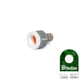   TT BRADAS WHITE LINE WL-2198 Csapelem 1/2”-os csapra, 3/4”-es menettel  150051