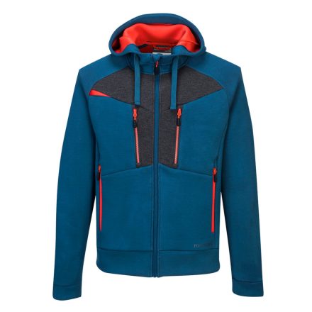 Munkavédelmi  Pulóver PORTWEST DX4 XL-es kék-narancs, cipzáras, kapucnis PW-DX472MBR