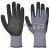 Munkavédelmi  Kesztyű PORTWEST DermiFlex Plus szürke nitril mártott, pöttyözött tenyér PW-A351G8RL  9/L
