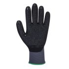 Munkavédelmi  Kesztyű PORTWEST DermiFlex Plus szürke nitril mártott, pöttyözött tenyér PW-A351G8RXXL  11/XXL