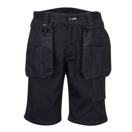 Munkavédelmi  Rövidnadrág PORTWEST PW3 Holster Work 42-es fekete PW-PW345BKR