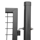 ST Strend Pro METALTEC ECO Kerti kapu ANTRACIT 1000x1800mm, osztás: 50x50mm  432205