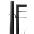 ST Strend Pro METALTEC DUO Kétszárnyú kerti kapu ANTRACIT 3580x1750mm, osztás: 50x100mm  432271