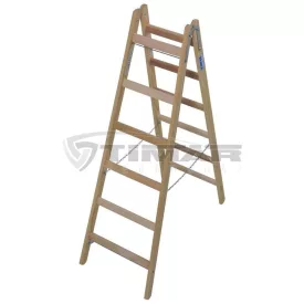   Krause STABILO FA két oldalon járható létra létrafokos 2x6 fokos (170088)