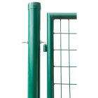 ST Strend Pro METALTEC DUO Kétszárnyú kerti kapu ZÖLD 3580x1450mm, osztás: 50x100mm  432208