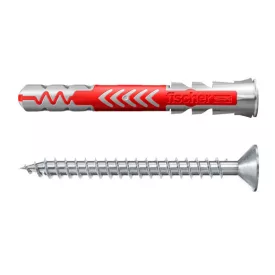 Fischer  537664  DuoPower 8 x 65 S csavarral (4db/csomag)
