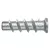 Fischer  078415 Turbó pórusbeton dübel FTP M 6 fém (25)