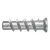 Fischer  078416 Turbó pórusbeton dübel FTP M 8 fém (25)