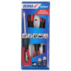 Dedra 06A094 üthetőcsavarhúzó készlet  5 részes CrV, mágneses, TPR gumi markolat