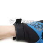 Munkavédelmi  Kesztyű Eurowinter MX10 Téli/bélelt fekete-kék vízálló 1WIDX00010  10/XL